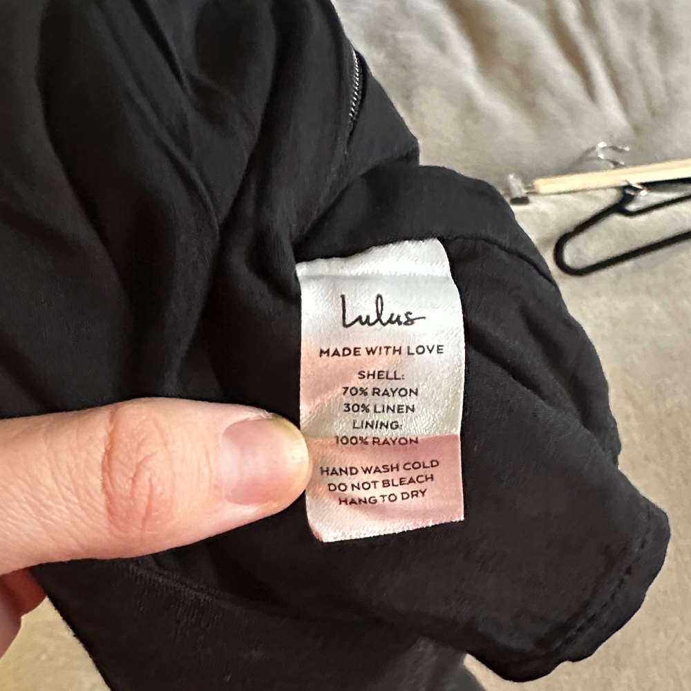 Lulu's Elegant Black High Waist Shorts - Picture 6 of 9